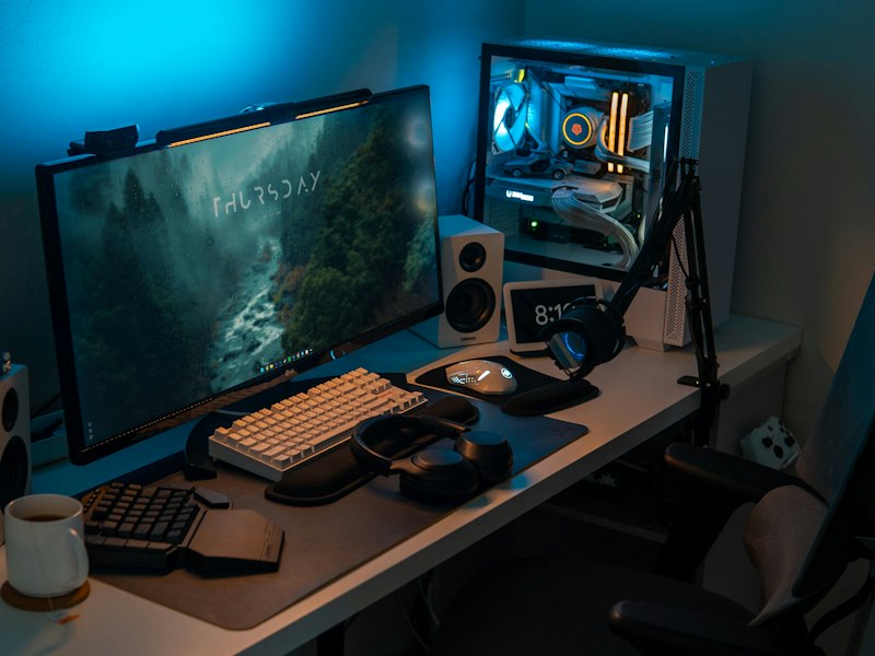 Rig after cable management